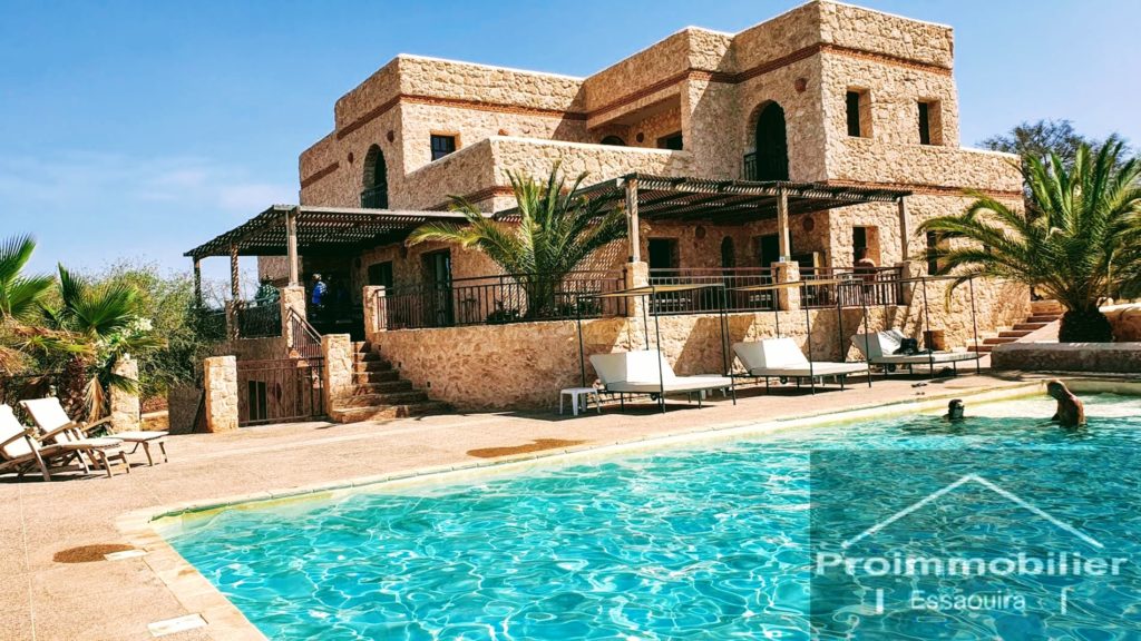 21-08-07-VMH Shtëpi për mysafirë e bukur luksoze në fshat për shitje në Essaouira 550m² tokë 10300m²