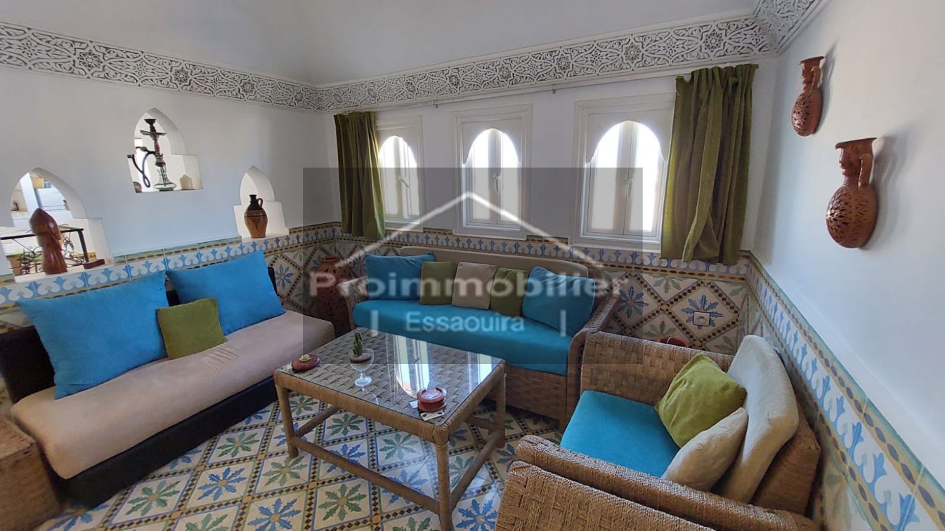 22-06-01-VA Beautiful Apartment of 100m² for sale in Essaouira with private Terrace