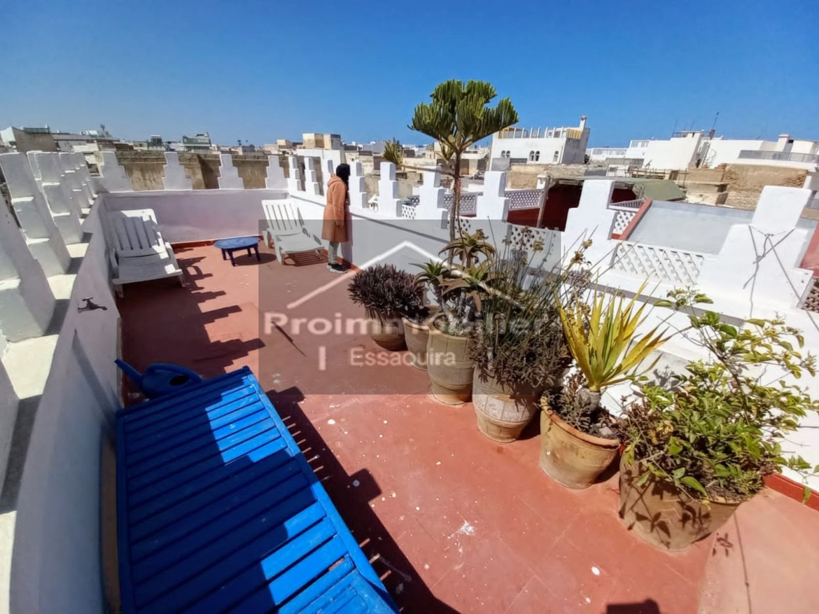 22-06-08-VR charming riad for sale in Essaouira two private terraces