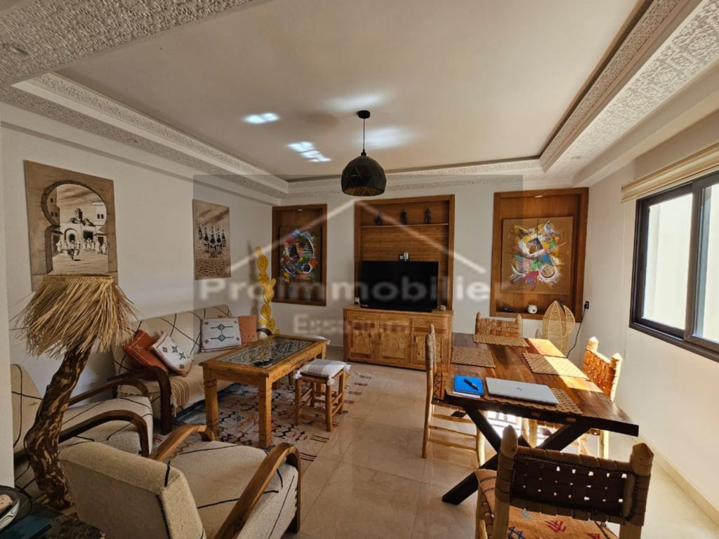 26-03-01-VA Appartement meublé 85 m² avec ascenseur et parking – proche plage