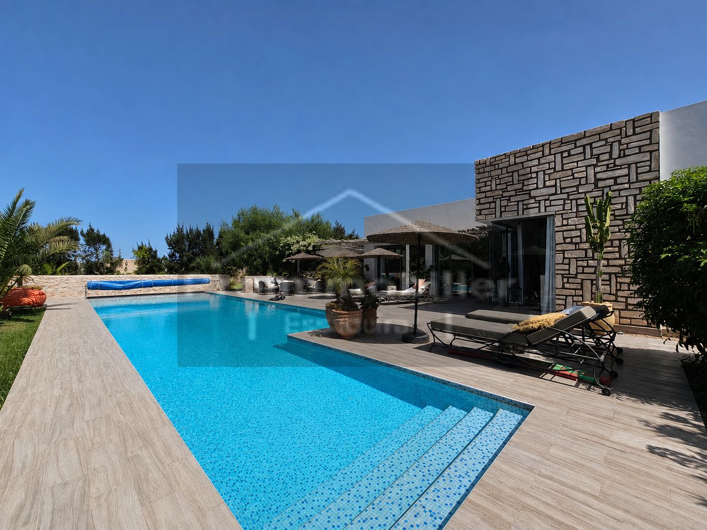 26-08-01-VV Élégante villa avec piscine chauffée – En Exclusivité Douar Laarab, à 6 km d’Essaouira