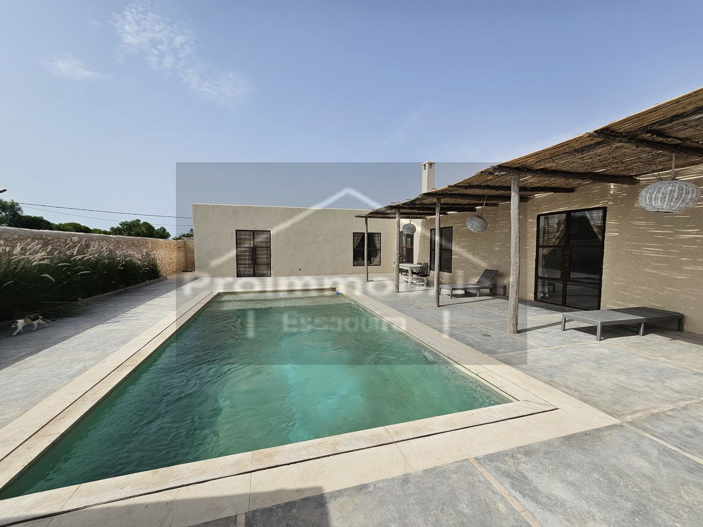 26-09-08-VV Élégante Villa Meublée avec Piscine à Ghazoua –En Exclusivité
