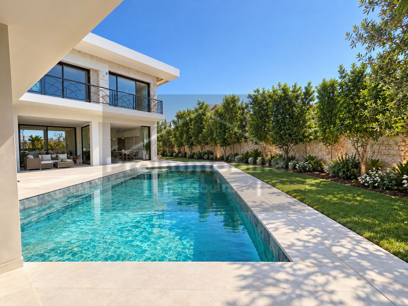 26-10-03-VV Belle Villa de 660 m²sur un terrain de 1100 m² avec piscine – Douar Laarab